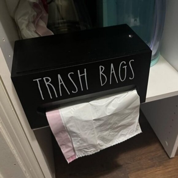 NEW Trash Bag Dispenser, Trash Bag Organizer Wall Mount, - Picture 2 of 9